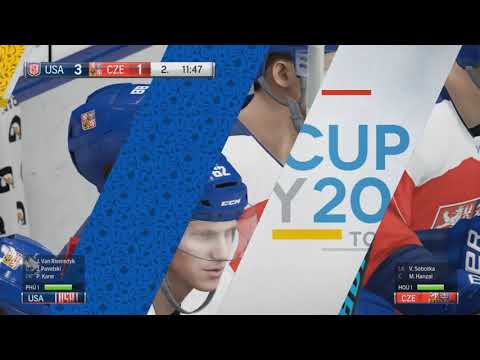 NHL 17 – Světový pohár – USA_Česko