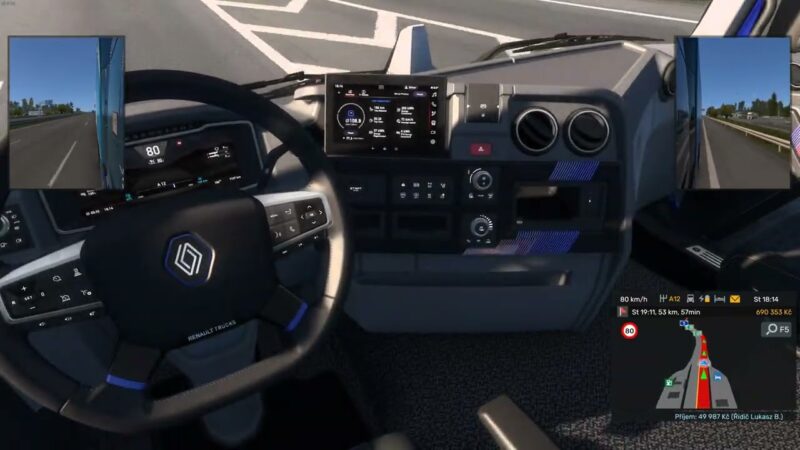 Euro Truck Simulator 2 – Renault Trucks E-Tech T