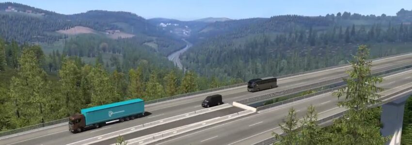 Euro Truck Simulator 2 – Rakousko – Štýrský Hradec – Lavant Viaduct